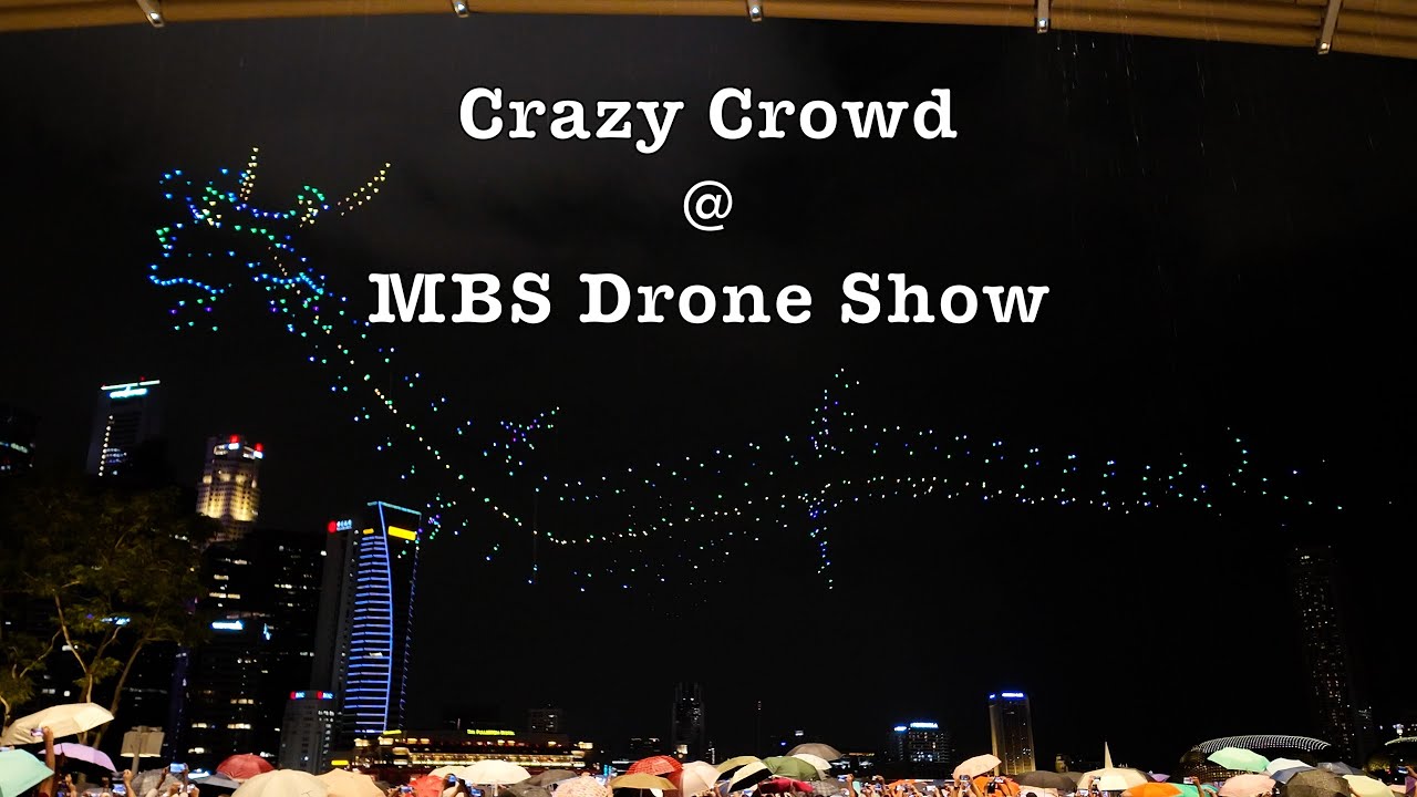 Chinese dragon drone show